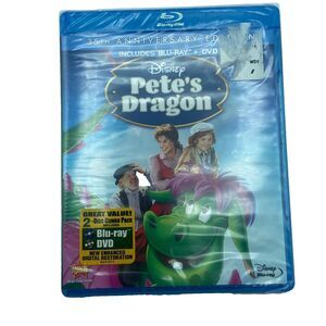 Petes Dragon (Blu-ray & DVD Discs, 2012, 2-Disc Set, 35th Anniversary Edition)